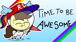 TIME TO BE AWESOME | MLP Song Cover Lyric Video PMV
