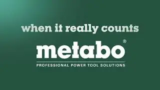 Metabo INOX Applications  - Pipe Processing