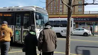 NJ Transit 156 (5240) New York🗽 via Park Ave 🧡❤💙