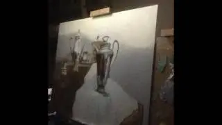 Sips Underpainting By Debra Keirce