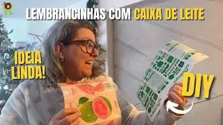 Ideia Simples com Caixa de Leite que Muda Tudo!