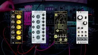 Eurorack filters WASP vs SMR4P vs Xpander vs Ripples comparison