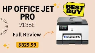 HP OfficeJet Pro 9135e Wireless AI-Enabled All-in-One Printer Full Review & Buying Guide (2024)