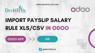 How To Import Payslip Salary From xls/csv in Odoo