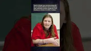 The Chilling Case of Sarah Jo Pender: Mastermind or Victim? #Crime #truecrimestory  #youtubeshorts
