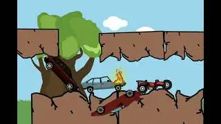 Car crash Frame By Frame Animation test.#Dc2