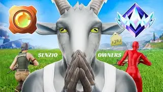 PLAYING RANKED W/ a 14 YEAR old goat on 40 ping! 1 WIN = 1k vbucks