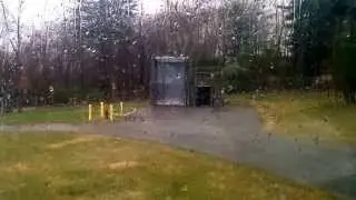Dust explosion demonstration