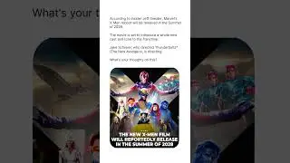 Marvel&rsquo;s X-Men Reboot Officially Coming in Summer 2028!🔥#shorts