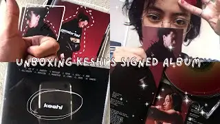 Unboxing Keshi's signed album 'Gabriel' | [Timelapse] #KeshiKult