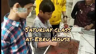 #turkuazartgallery #turkuaz #ebruinpakistan #artclass #papermarbling #turkishart #turkishartist