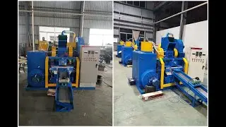 scrap copper wire shredder recycling machine