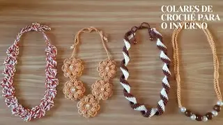 CROCHET NECKLACES FOR WINTER