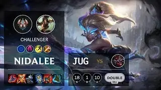 Nidalee Jungle vs Shaco - EUNE Challenger Patch 10.6