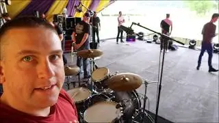 Clips of Paul Frankland Drumming