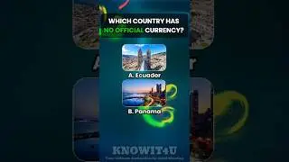 🗺️💵❓ Geography Quiz: Which Country Has No Official Currency?  #geography #geographyquiz #quiz