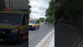 NSW Ambulance Intensive Care 952 and Inspector 66 Respond to Stabbing