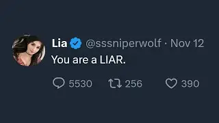 SSSniperwolf Responded..