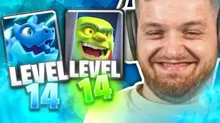 😍🔥E-drag & Koboldk&auml;fig auf LVL14! - BESTE Zock Runde?! | F2PASS Clash Royale Projekt