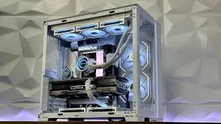 LIAN LI GALAHAD II TRINITY SL-INF 360 White PC Build!