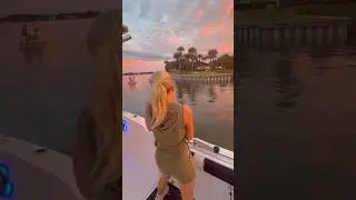 Enjoying our new backyard 🙏 🎣 a dream #Fishing #shorts #fish #outdoors #ocean #boat #boats
