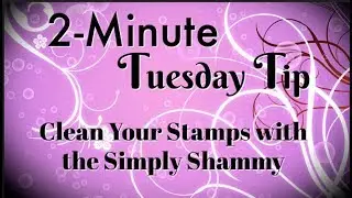 Clean Your Stamps with the Simply Shammy | 2-Minute Tuesday Tip