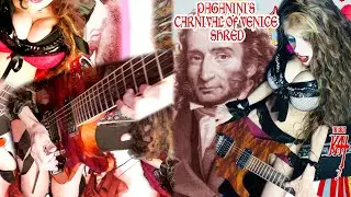 PREVIEW! &ldquo;Paganini&rsquo;s Carnival Of Venice Shred&rdquo; New Music Video by The Great Kat & Niccolo Paganini!
