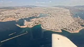 Athens Coast low level flight