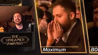 Asmongold Reacts to Max Booing Him after he won as best MMO streamer