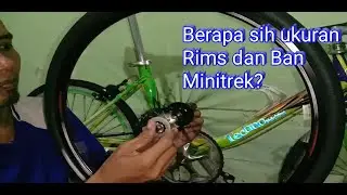 Minitrek Pakai Rims Dan Ban Yang Cocok