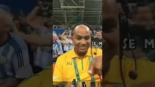 Se sorprende con la Hinchada argentina | Argentine fans