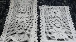Caminho de mesa e toalha de fogão/sugestão