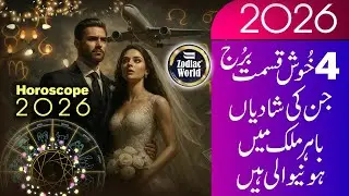 2026 Ka Sabse Bara Surprise! 4 Lucky Zodiacs Getting Married Abroad