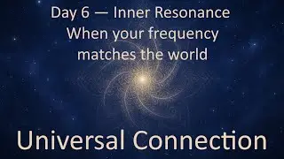 Day 6 — Inner Resonance — When your frequency matches the world (Gamma + Theta)