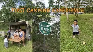 CAMPING VLOG | First experience as a family at Camp Hiatus