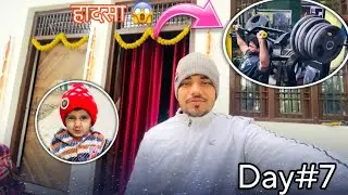 Gym me kya kar diya aaj 😱 (Day-7) 
