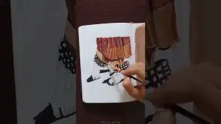 Indian aesthetics | Painting | Art | Process video | #art #painting #aesthetic #indian #satisfying