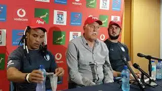 Pote Human's reaction to his side's win over the Stormers