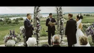 Gniew Castle wedding film with Super8 camera / Asian  European couple