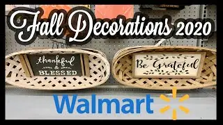 WALMART: ПОКУПАЙТЕ СО МНОЙ: ОСЕННИЙ ДЕКОР 2020 ~ НОВЫЕ ОСЕННИЕ УКРАШЕНИЯ