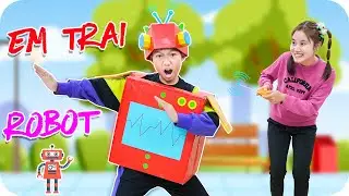 Khi Có Em Trai Là RoBot ♥ Minh Khoa TV