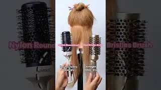 Nylon vs. Boar Bristle Round Brushes: Which One is Right for You?