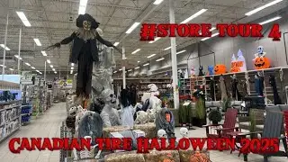 Canadian tire Halloween 2025 Scarborough they had party city animatronics # store tour 4 (reupload)