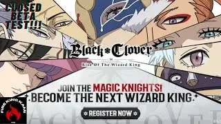 Black Clover Mobile Beta Test Is Here!!!! | Black Clover Mobile