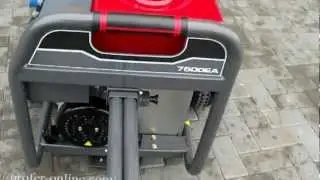 Запуск и остановка Briggs&Stratton 7500EA