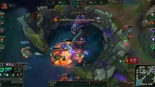 Thresh Stealing Baron in Ranked