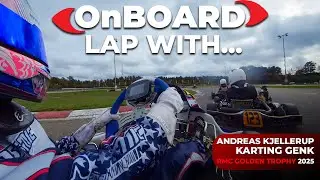 Onboard Lap With... Andreas Kjellerup - Karting Genk (RMC Golden Trophy 2025)