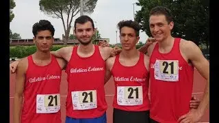 Staffetta 4x400 m Uomini con Record Societario - Forl&igrave; 27/05/2018