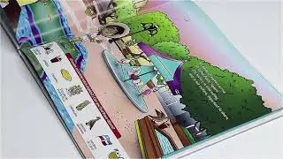 Custom Printing Illustrated Hardcover Childrens Books