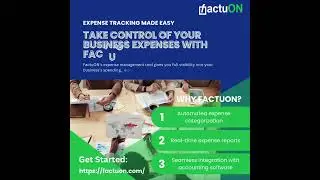 💰 Expense Tracking Made Easy with FactuON!